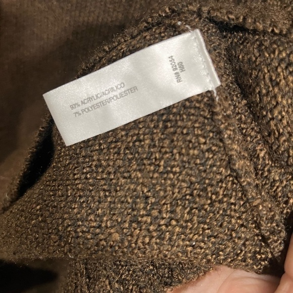 Debbie Morgan Brown Crewneck Pullover Sweater Size XL Cozy Winter Casual Fall - Picture 4 of 5